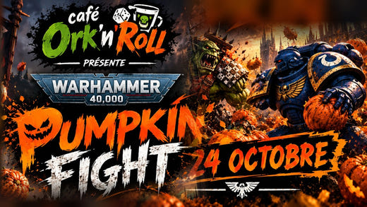 Warhammer 40K Pumpkin Fight