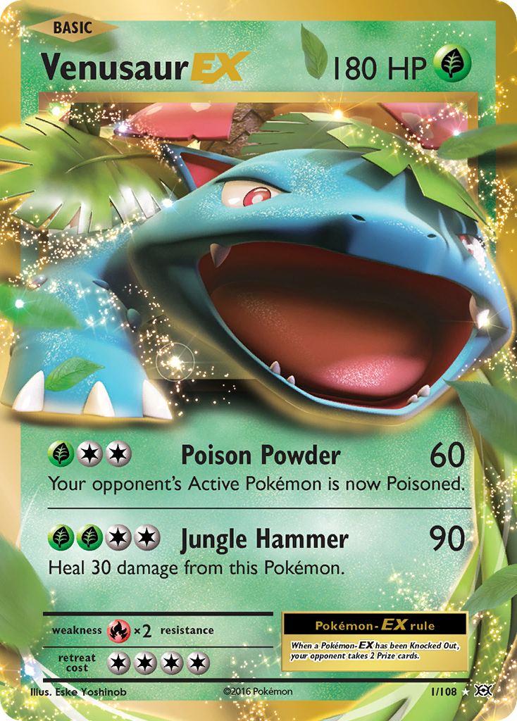 Venusaur ex (1/108) [XY: Evolutions]