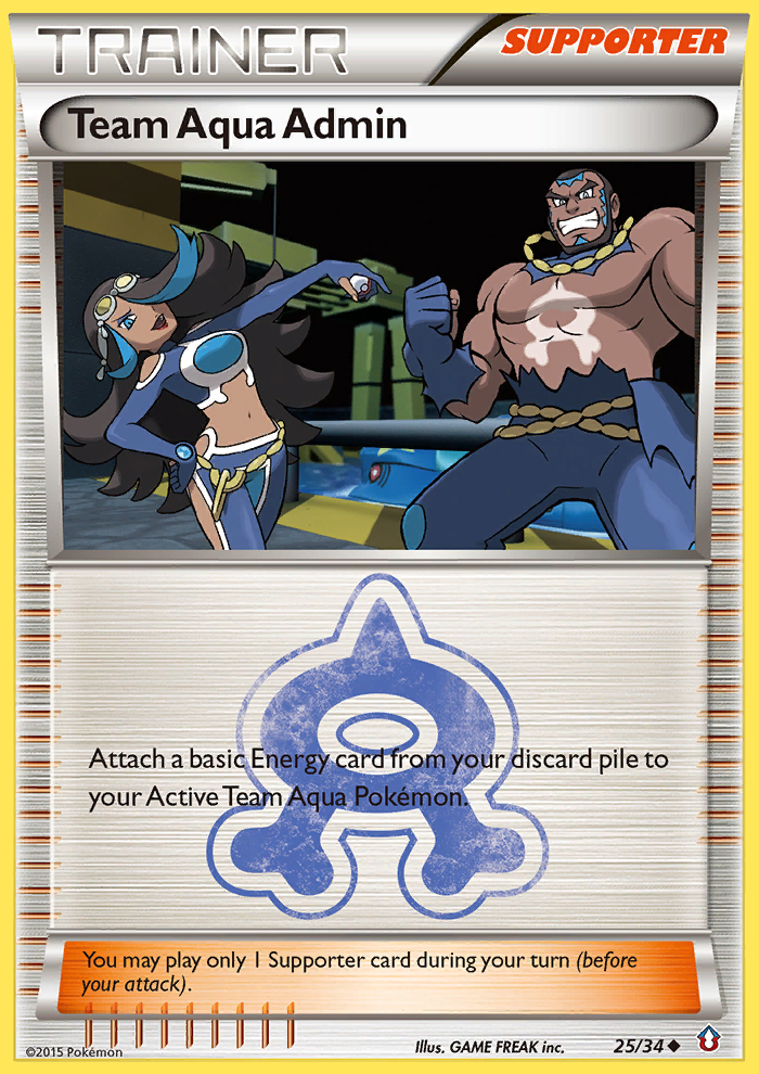 Aqua Admin (25/34) [XY: Double Crisis]