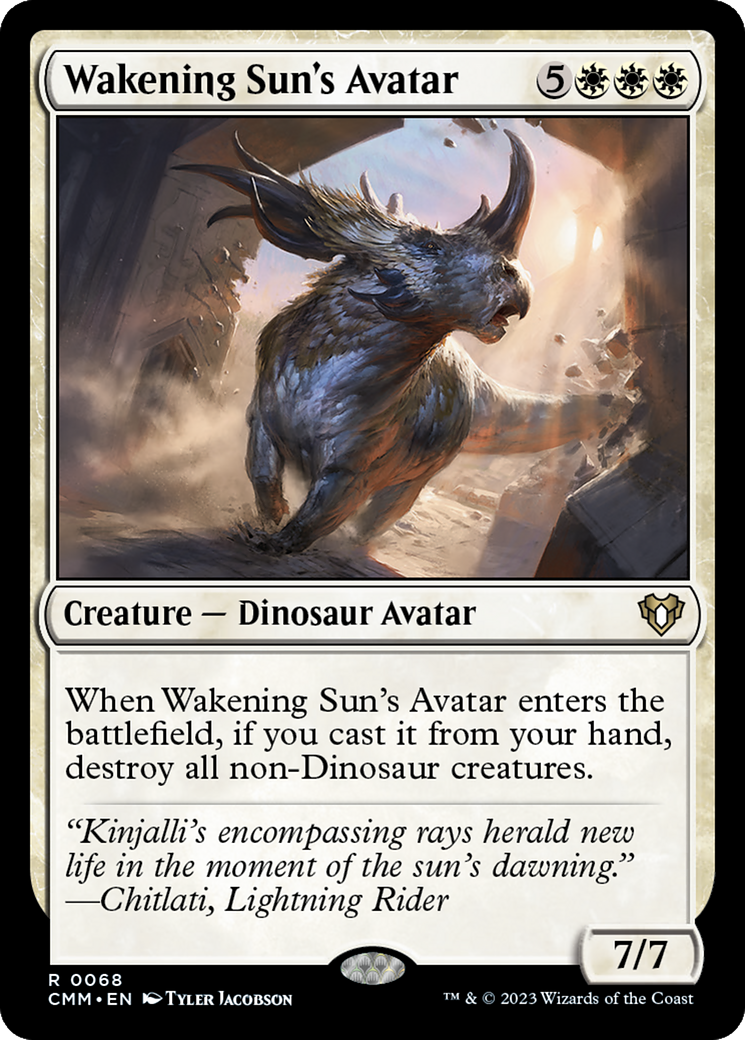 Sun's Avatar [Commander Masters]