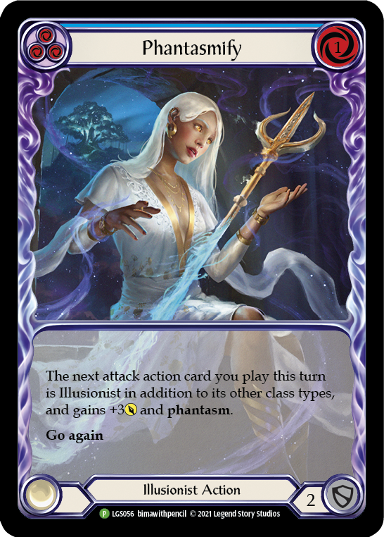Phantasmify (Blue) [LGS056] (Promo) Rainbow Foil