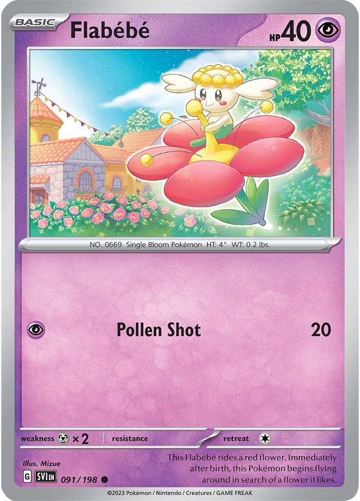 Flabébé (091/198) [Scarlet & Violet: Base Set]
