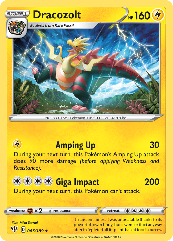 Haxorus (065/189) [Sword & Shield: Darkness Ablaze]