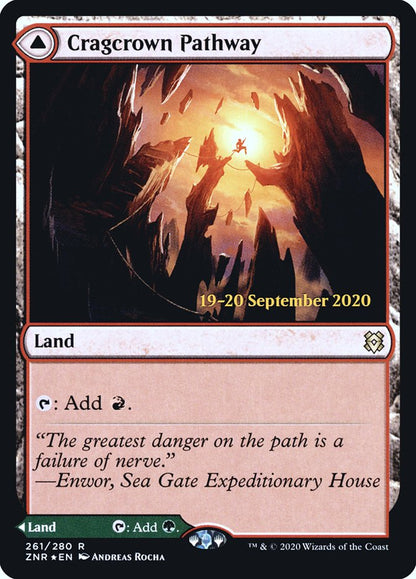 Cragcrown Pathway // Timbercrown Pathway [Zendikari Rising Prerelease Promos]