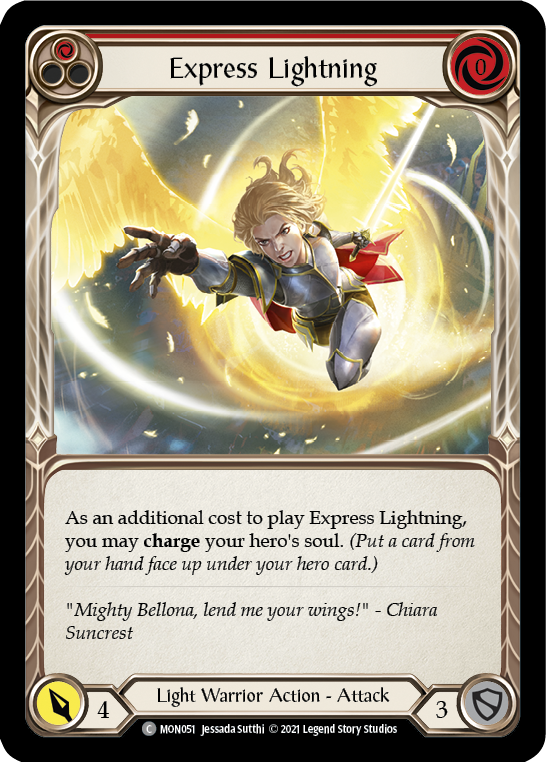 Express Lightning (Red) [MON051] (Monarch) 1st Edition Normal