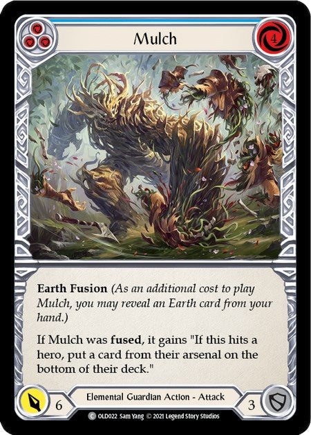 Mulch (Blue) [OLD022] (Tales of Aria Oldhim Blitz Deck) 1st Edition Normal
