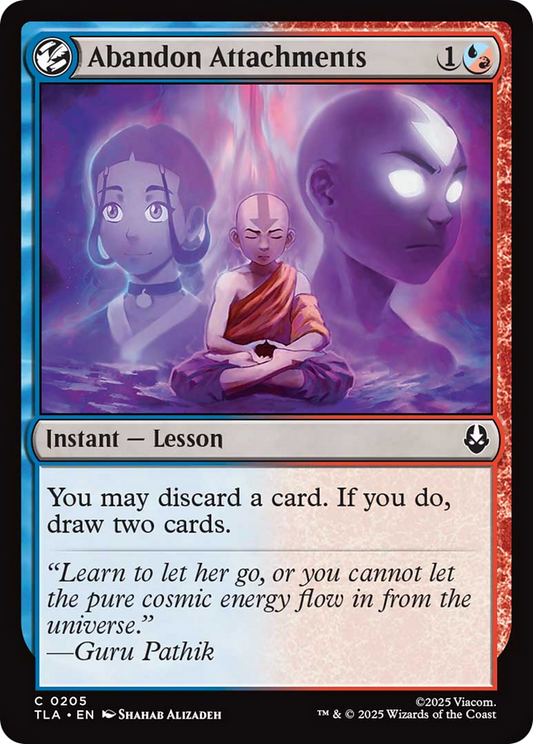 Abandon Attachments [Avatar: The Last Airbender]