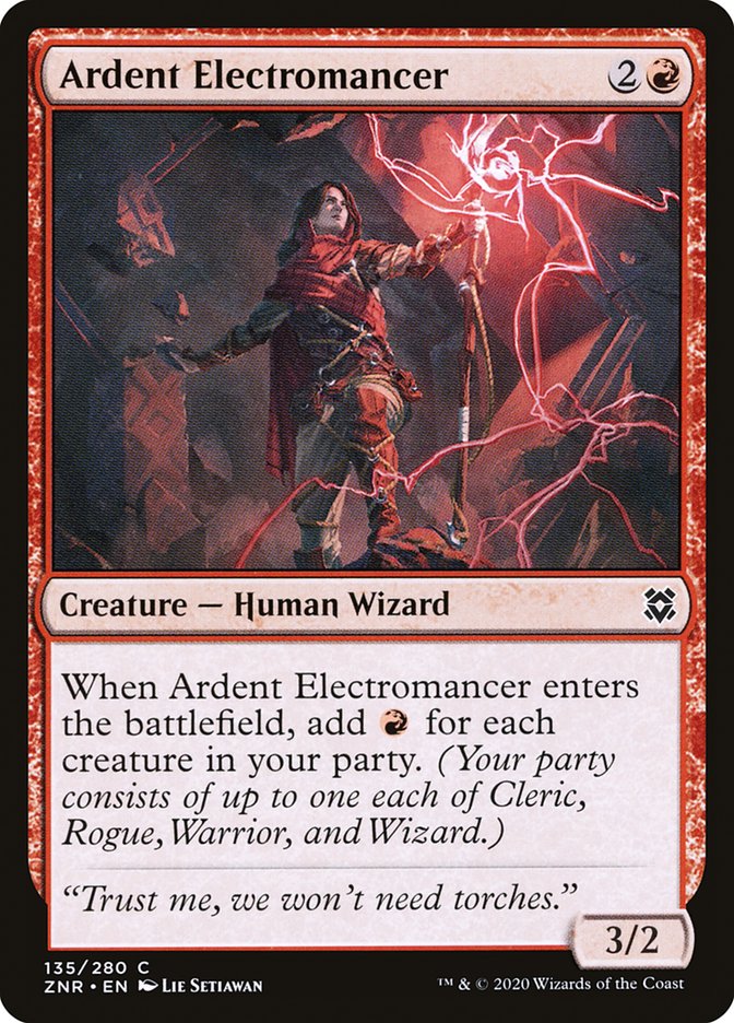 Ardent Electromancer [Zendikari Rising]