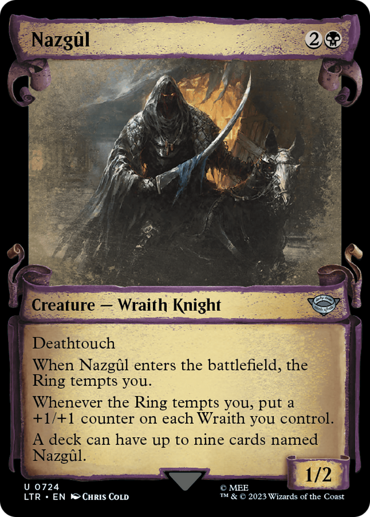 Nazgûl (0724) [The Lord of the Rings: Tales of Middle-Earth Showcase Scrolls]