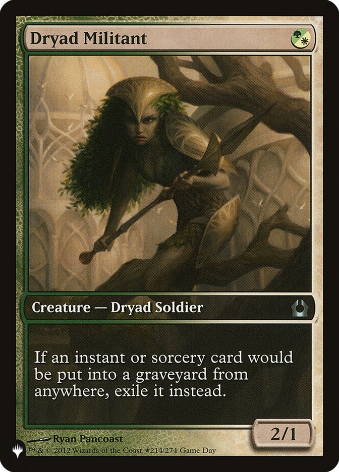 Militant Dryad [The List]