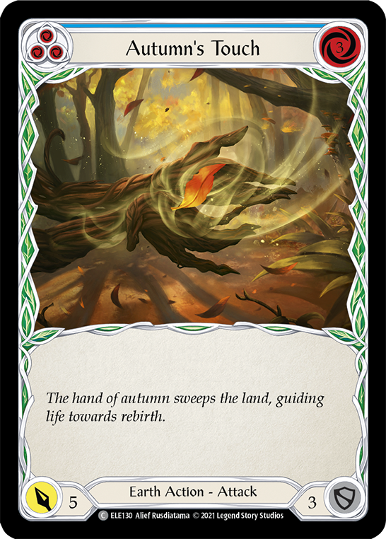Autumn's Touch (Blue) [ELE130] (Tales of Aria) 1st Edition Normal