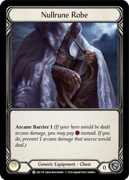 Nullrune Robe [U-ARC156] (Arcane Rising Unlimited) Unlimited Rainbow Foil