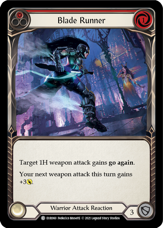 Blade Runner (Red) [EVR060] (Everfest) 1st Edition Rainbow Foil