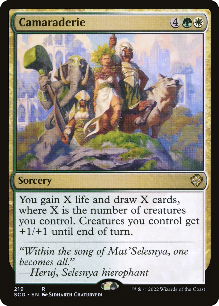 Comradery [Starter Commander Decks]