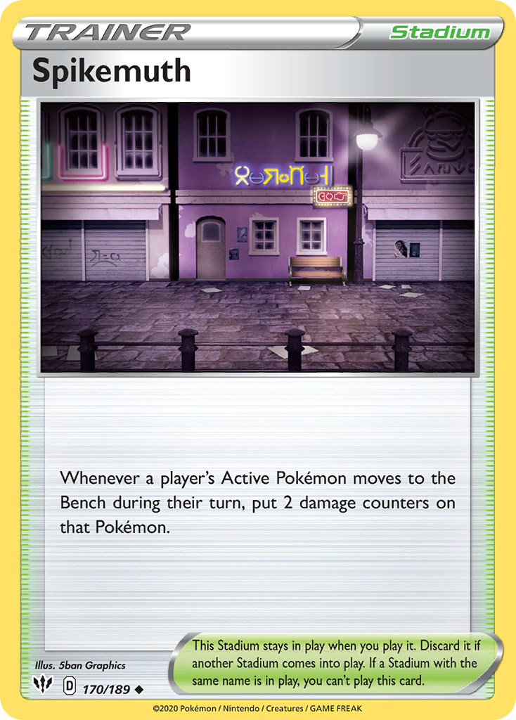 Spikemouth (170/189) [Sword & Shield: Darkness Ablaze]