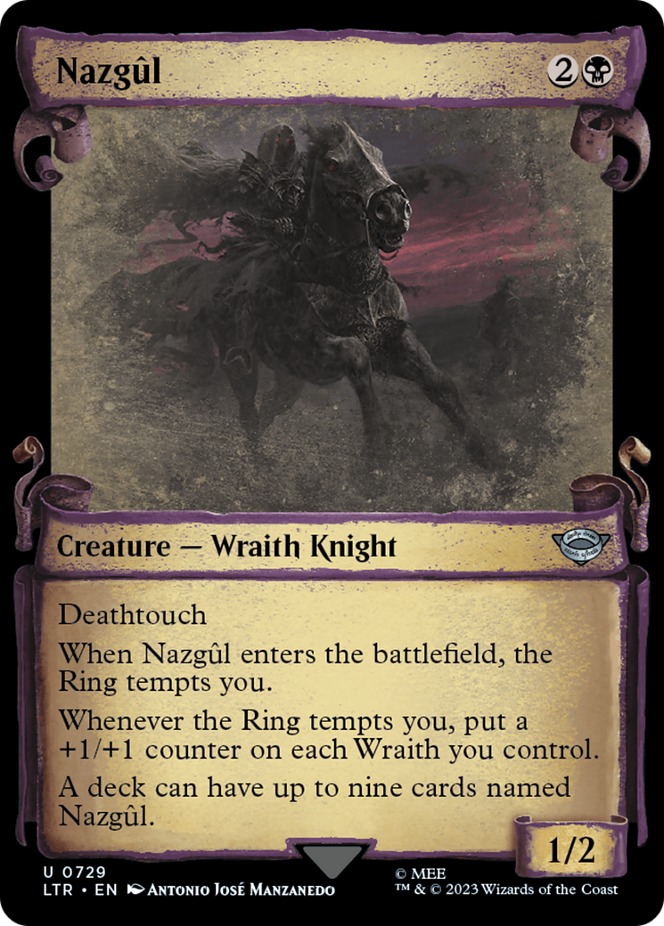 Nazgûl (0729) [The Lord of the Rings: Tales of Middle-Earth Showcase Scrolls]