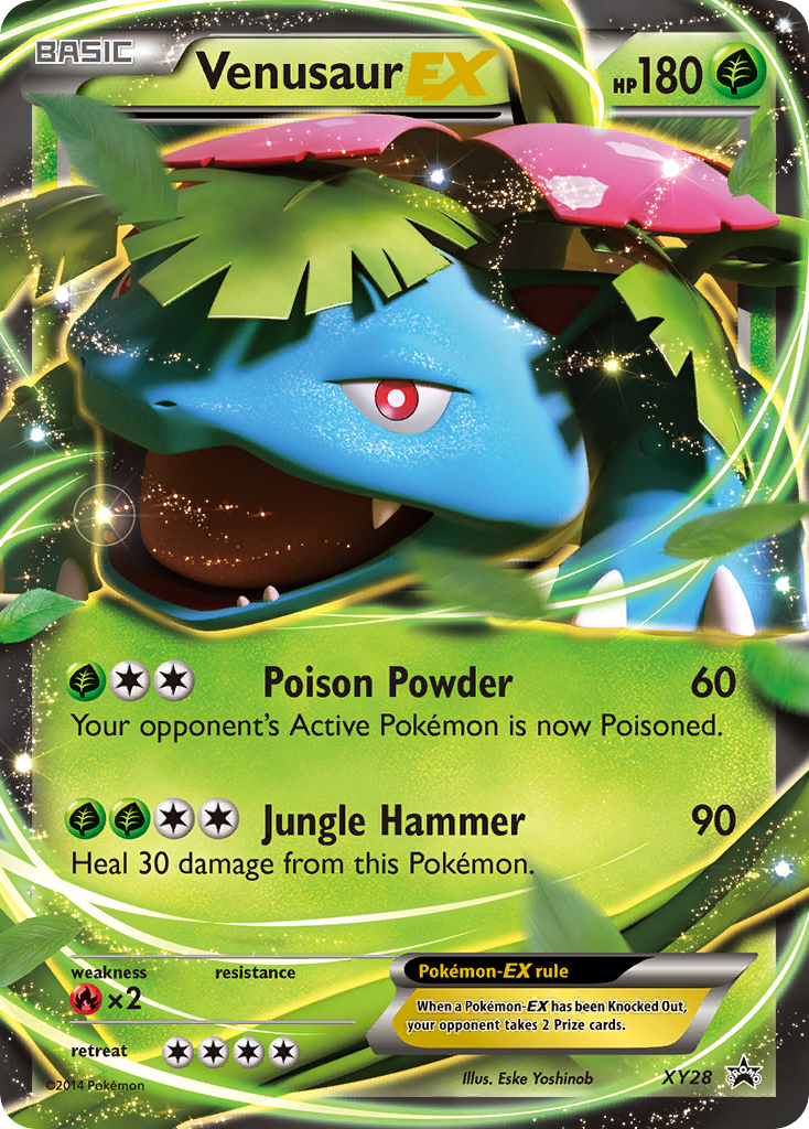 Venusaur ex (XY28) [XY: Black Star Promos]