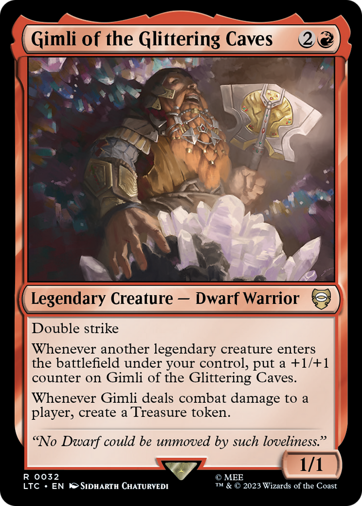 Gimli of the Glittering Caves [The Lord of the Rings: Tales of Middle-earth Commander]