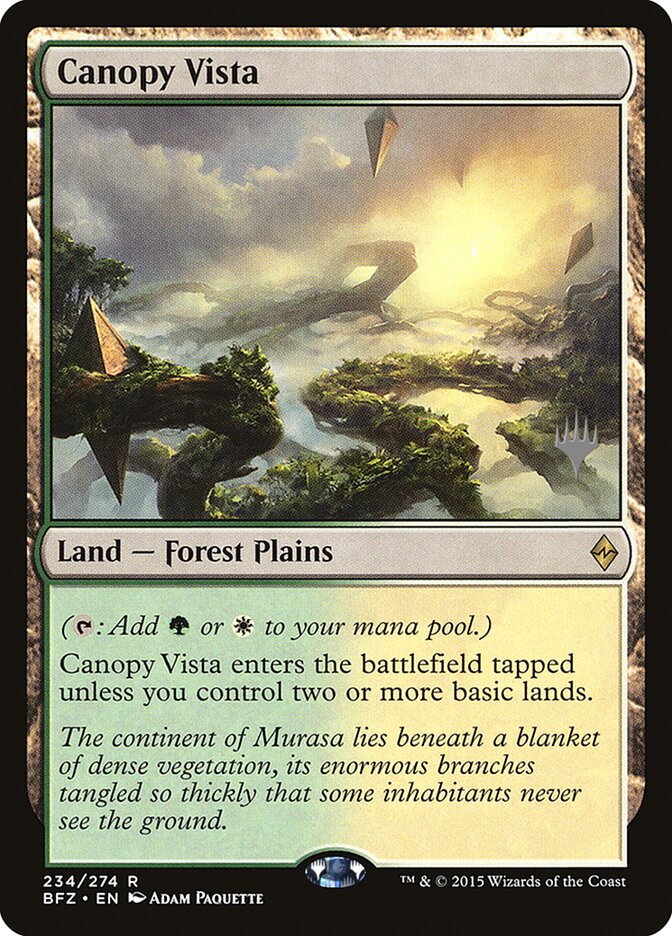 Canopy Vista [Battle for Zendikari Promos]