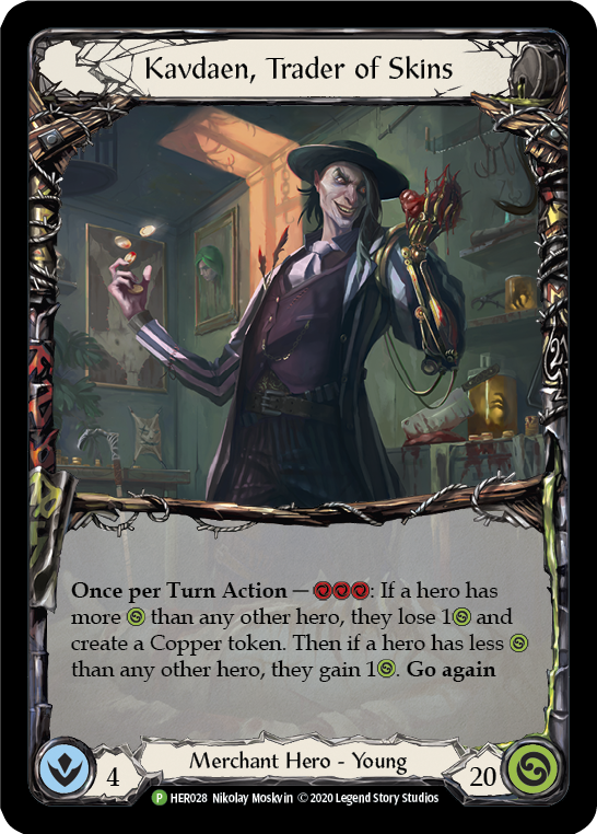 Kavdaen, Trader of Skins [HER028] (Promo) Cold Foil
