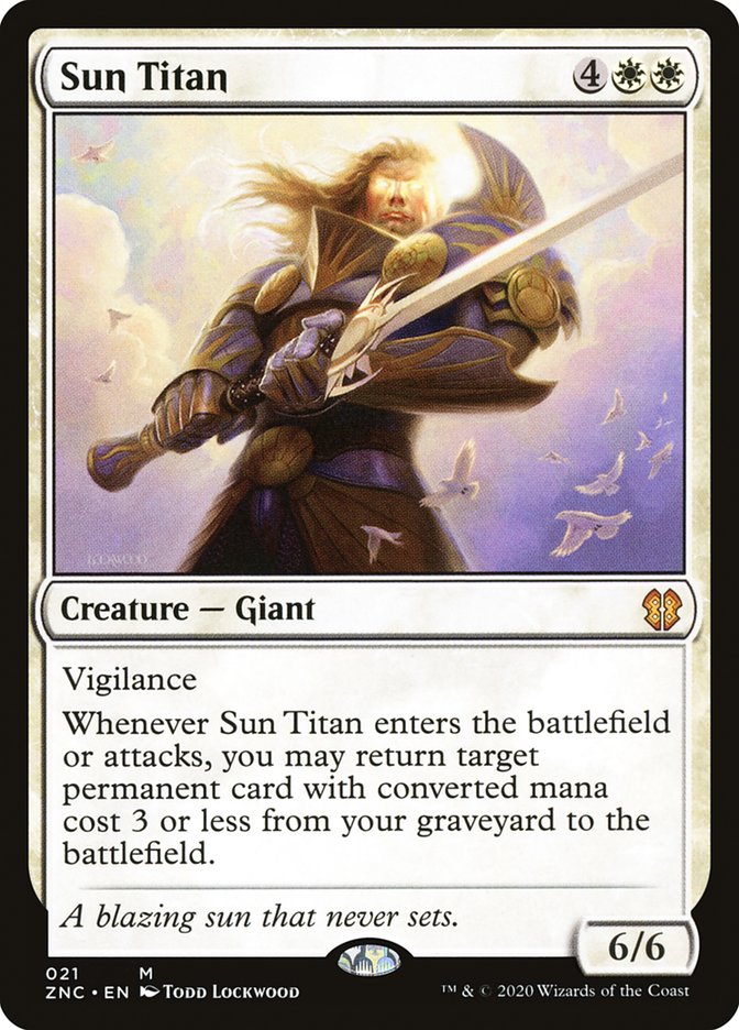 Sun Titan [Zendikari Rising Commander]