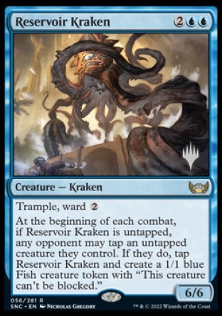 Kraken Reservoir (Promo Pack) [Streets of New Capenna Promos]