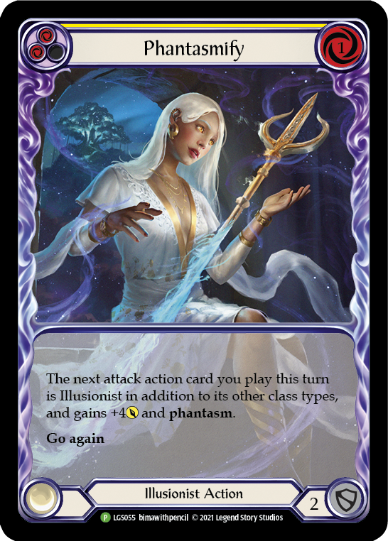 Phantasmify (Yellow) [LGS055] (Promo) Rainbow Foil