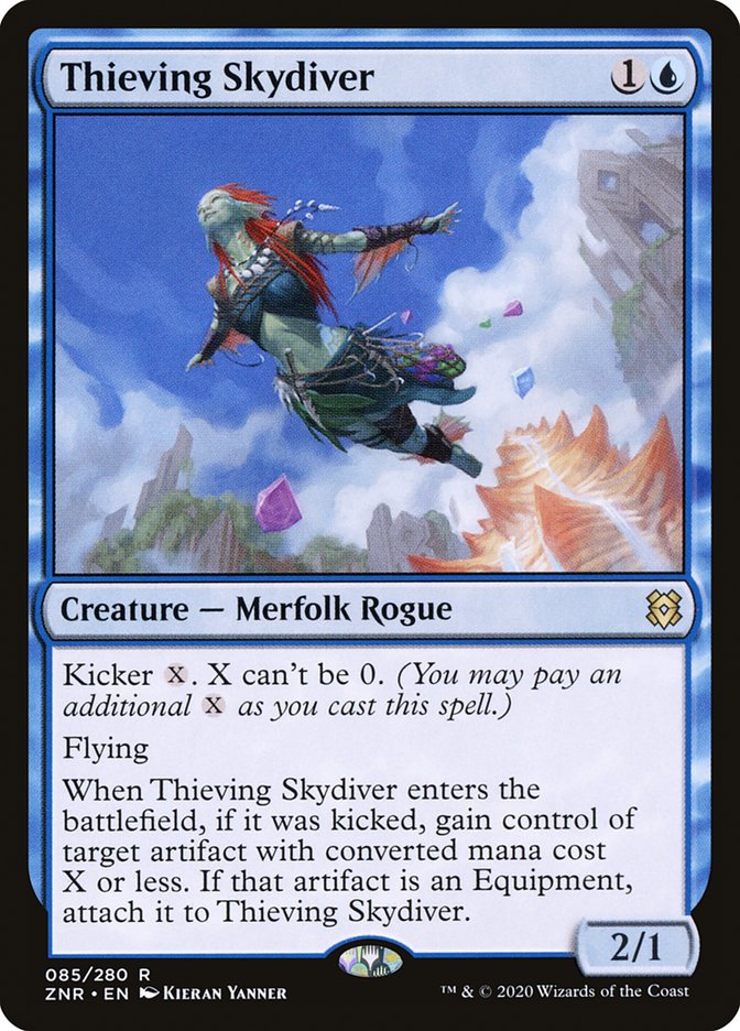 Thieving Skydiver [Zendikars Rising]