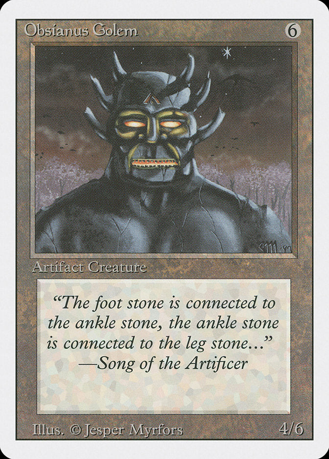 Obsidian Golem [Revised Edition]