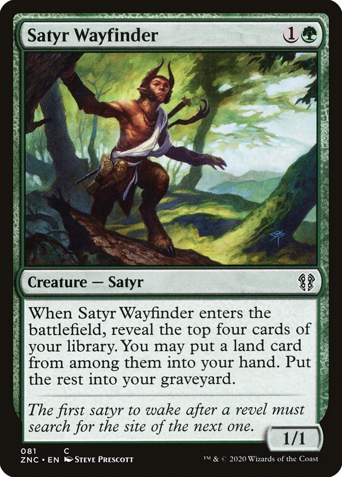 Satyr Wayfinder [Zendikari Rising Commander]