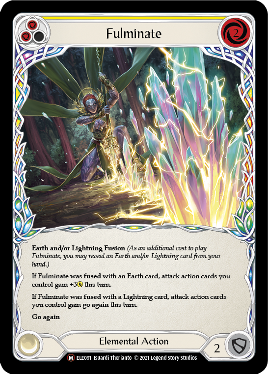 Fulminate [U-ELE091] (Tales of Aria Unlimited) Unlimited Normal