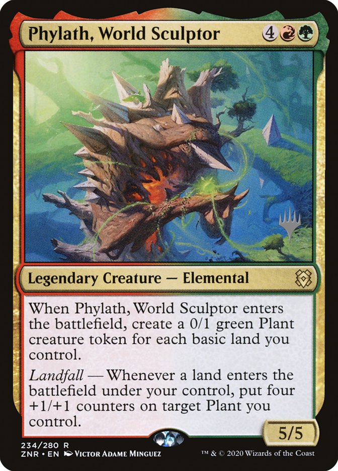 Phylath, World Sculptor (Promo Pack) [Zendikari Rising Promos]