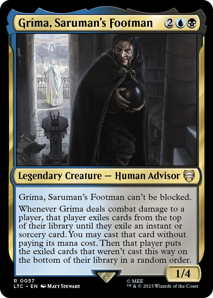 Gríma, Saruman's Footman [The Lord of the Rings: Tales of Middle-earth Commander]
