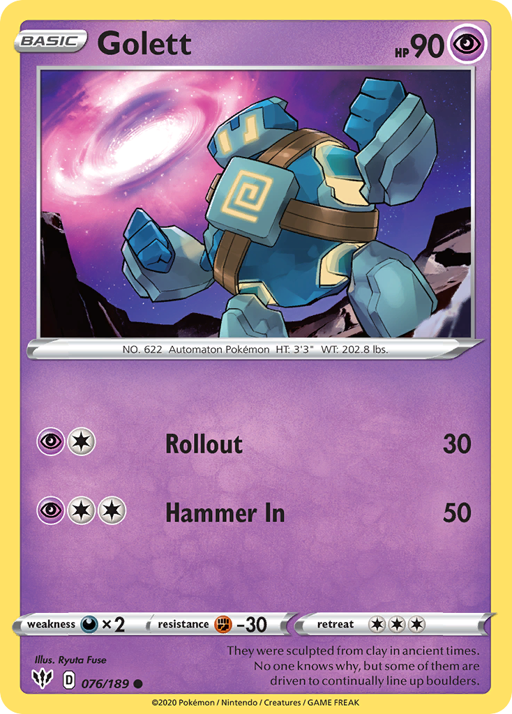 Golurk (076/189) [Sword & Shield: Darkness Ablaze]