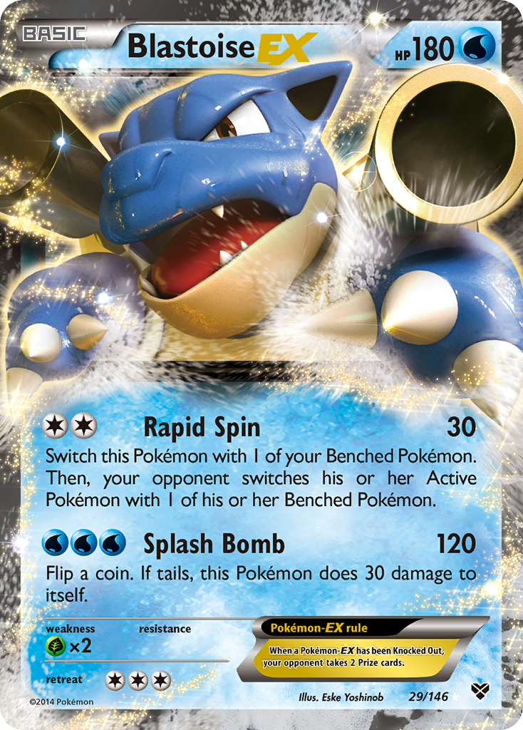 Blastoise ex (29/146) [XY: Base Set]