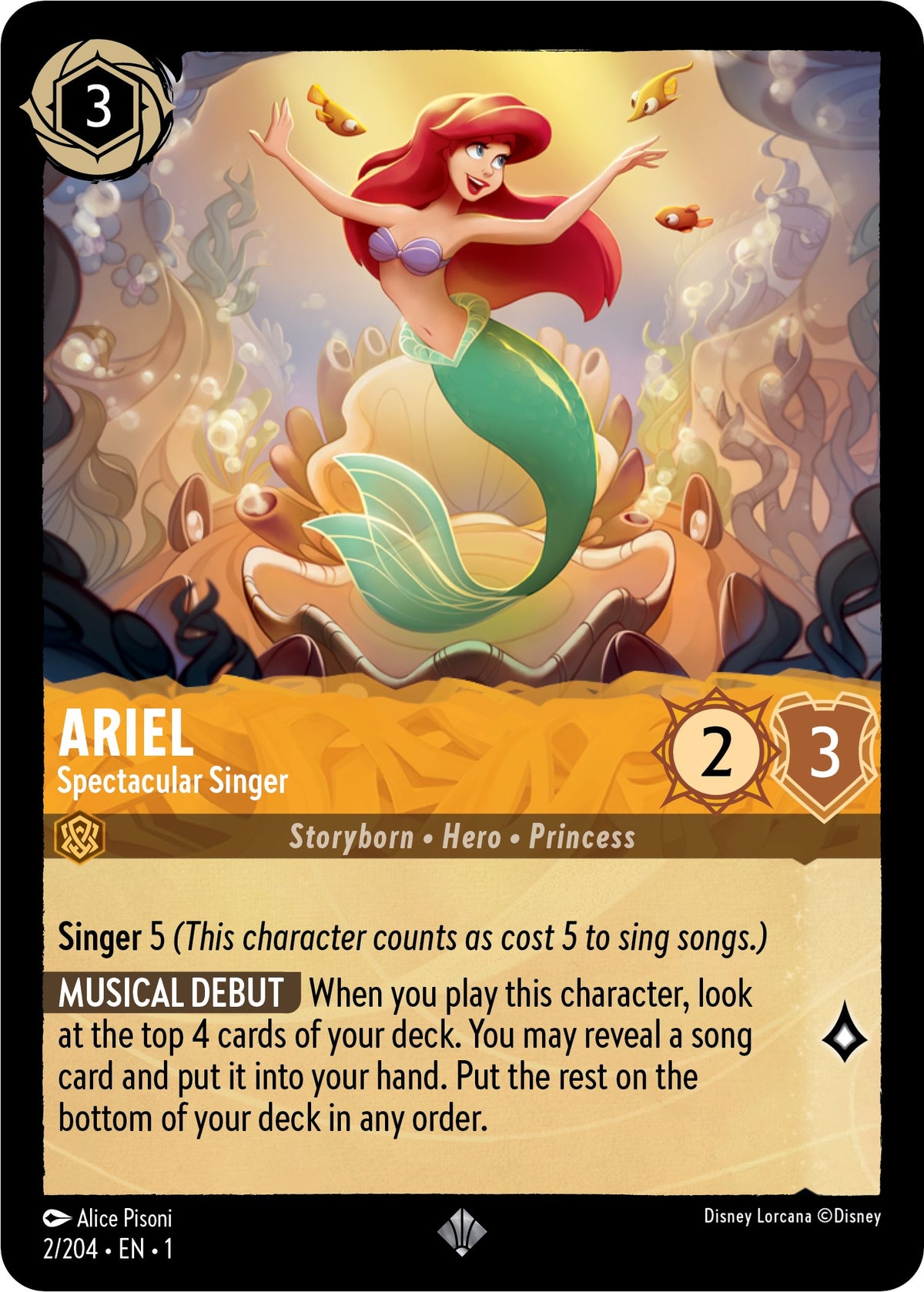 Ariel - Spectacular Singer (2/204) [The First Chapter]