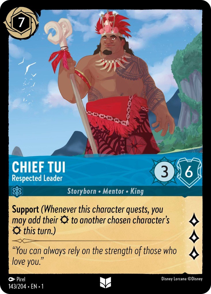Chief Tui – Respected Leader (143/204) [The First Chapter]
