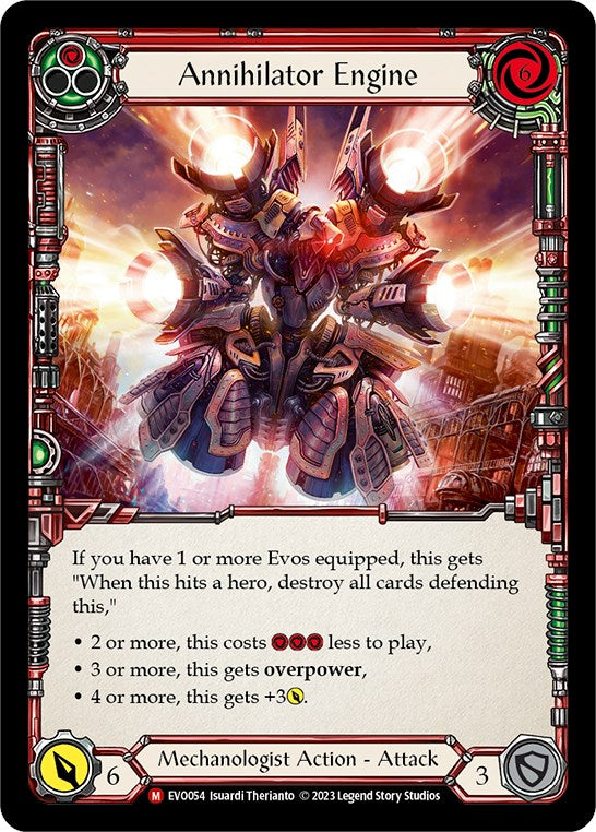 Annihilator Engine [EVO054] (Bright Lights) Rainbow Foil