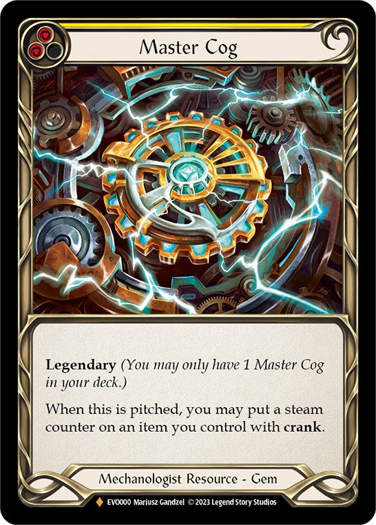 Master Cog [EVO000] (Bright Lights) Cold Foil
