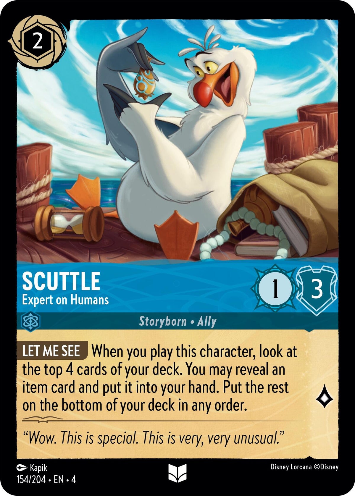 Scuttle – Expert on Humans (154/204) [Ursula’s Return]
