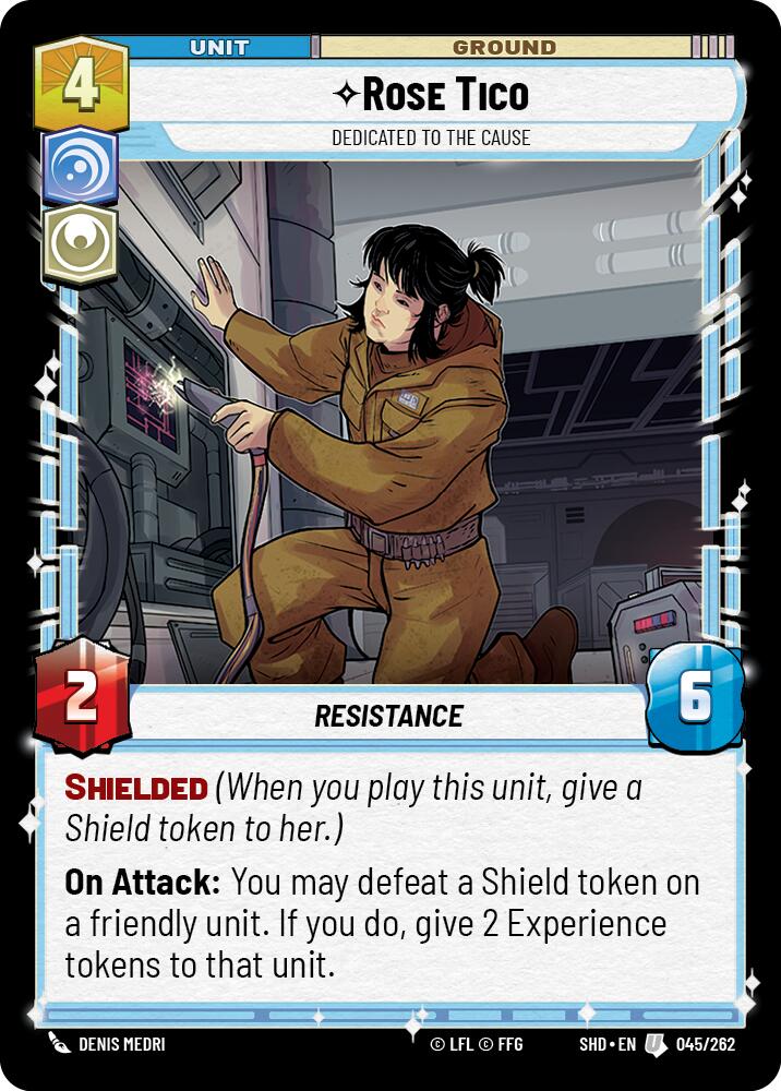 Rose Tico - Dedicated to the Cause (045/262) (045/262) [Shadows of the Galaxy]