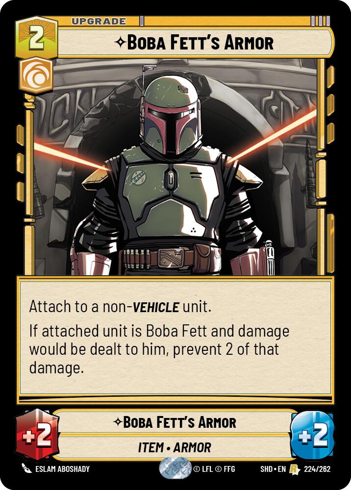 Boba Fett's Armor (224/262) (224/262) [Shadows of the Galaxy]