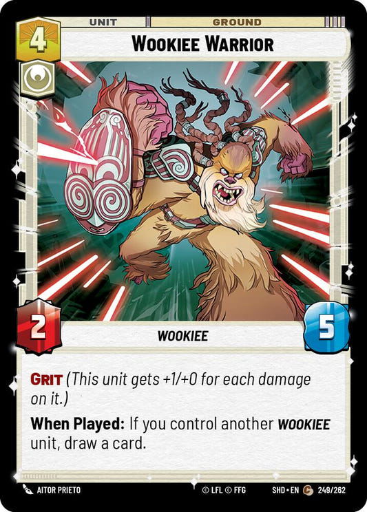 Wookiee Warrior (249/262) (249/262) [Shadows of the Galaxy]