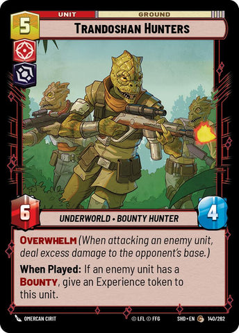 Trandoshan Hunters (140/262) (140/262) [Shadows of the Galaxy]