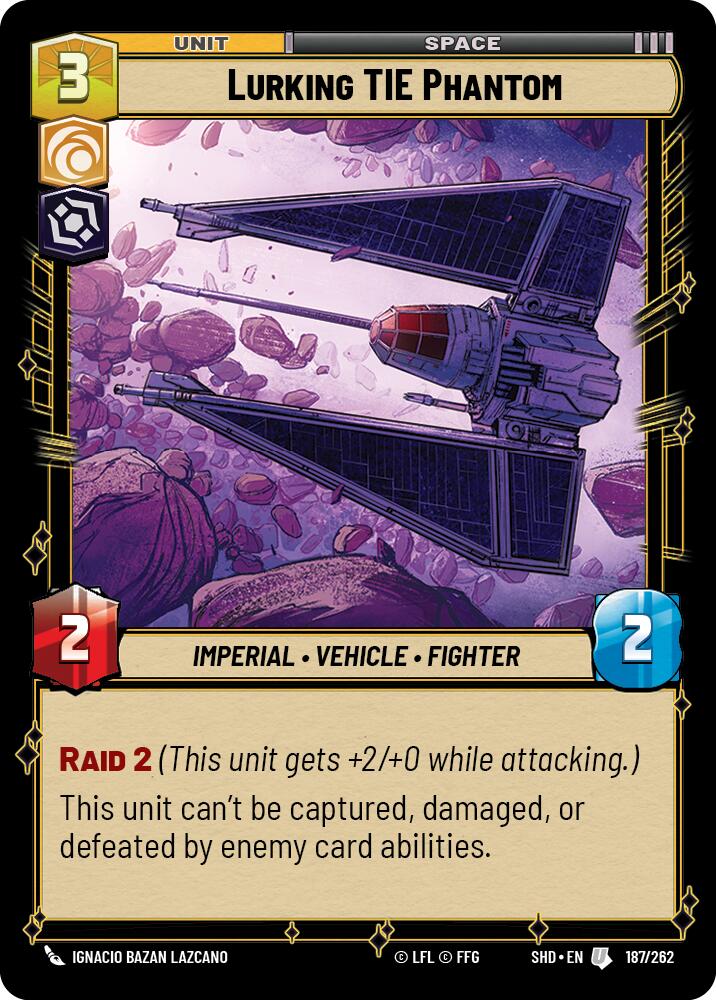 Lurking TIE Phantom (187/262) (187/262) [Shadows of the Galaxy]
