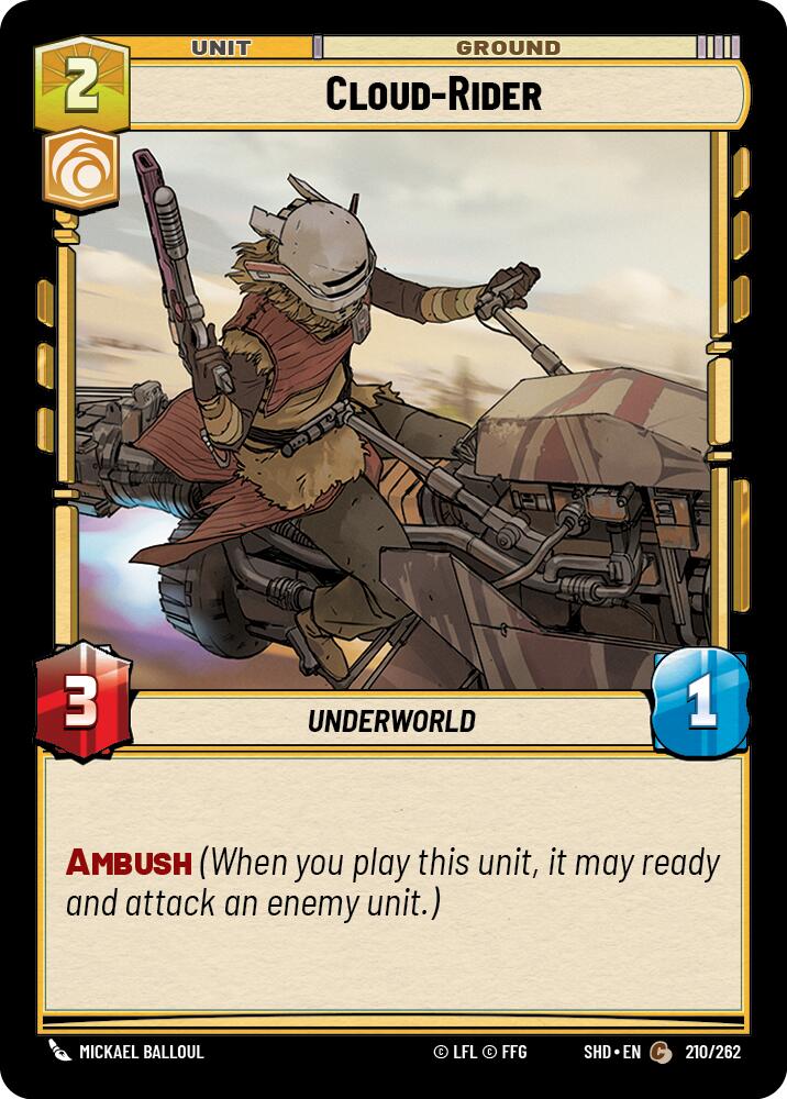 Cloud-Rider (210/262) (210/262) [Shadows of the Galaxy]