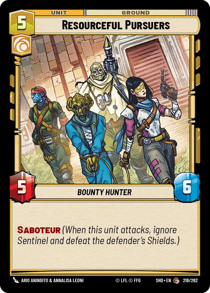 Resourceful Pursuers (218/262) (218/262) [Shadows of the Galaxy]