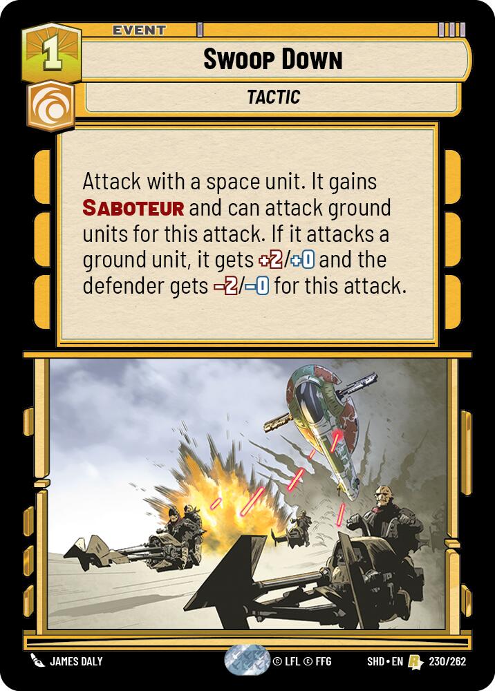 Swoop Down (230/262) (230/262) [Shadows of the Galaxy]