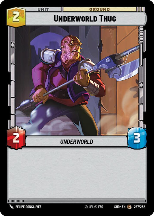 Underworld Thug (257/262) (257/262) [Shadows of the Galaxy]