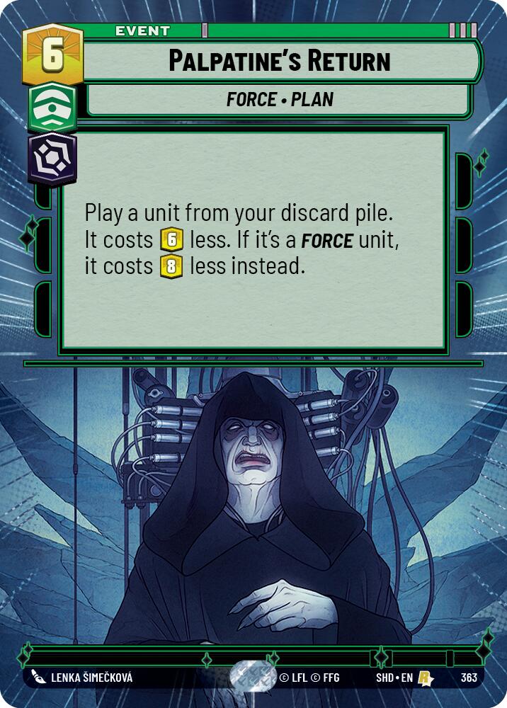 Palpatine's Return (363) (Hyperspace) (363) [Shadows of the Galaxy]